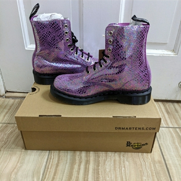 purple pascal doc martens